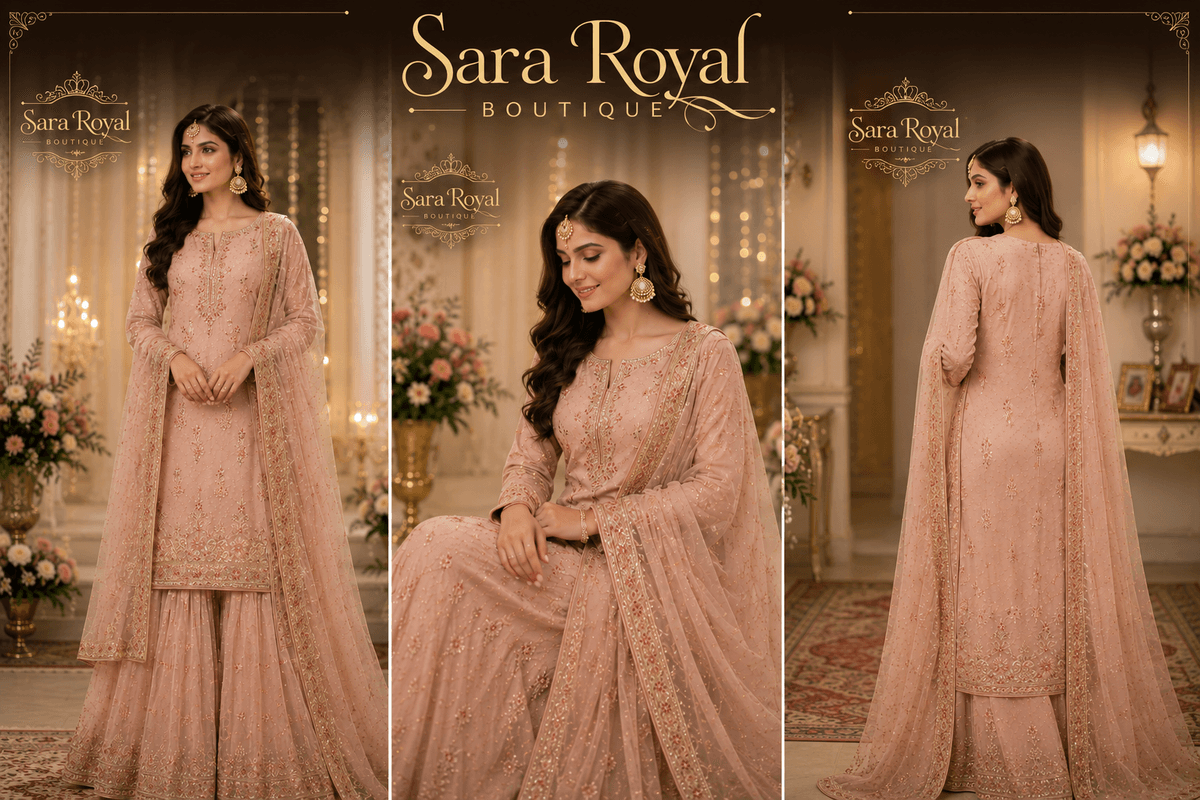 Sara Royal Boutique stitched ladies suit
