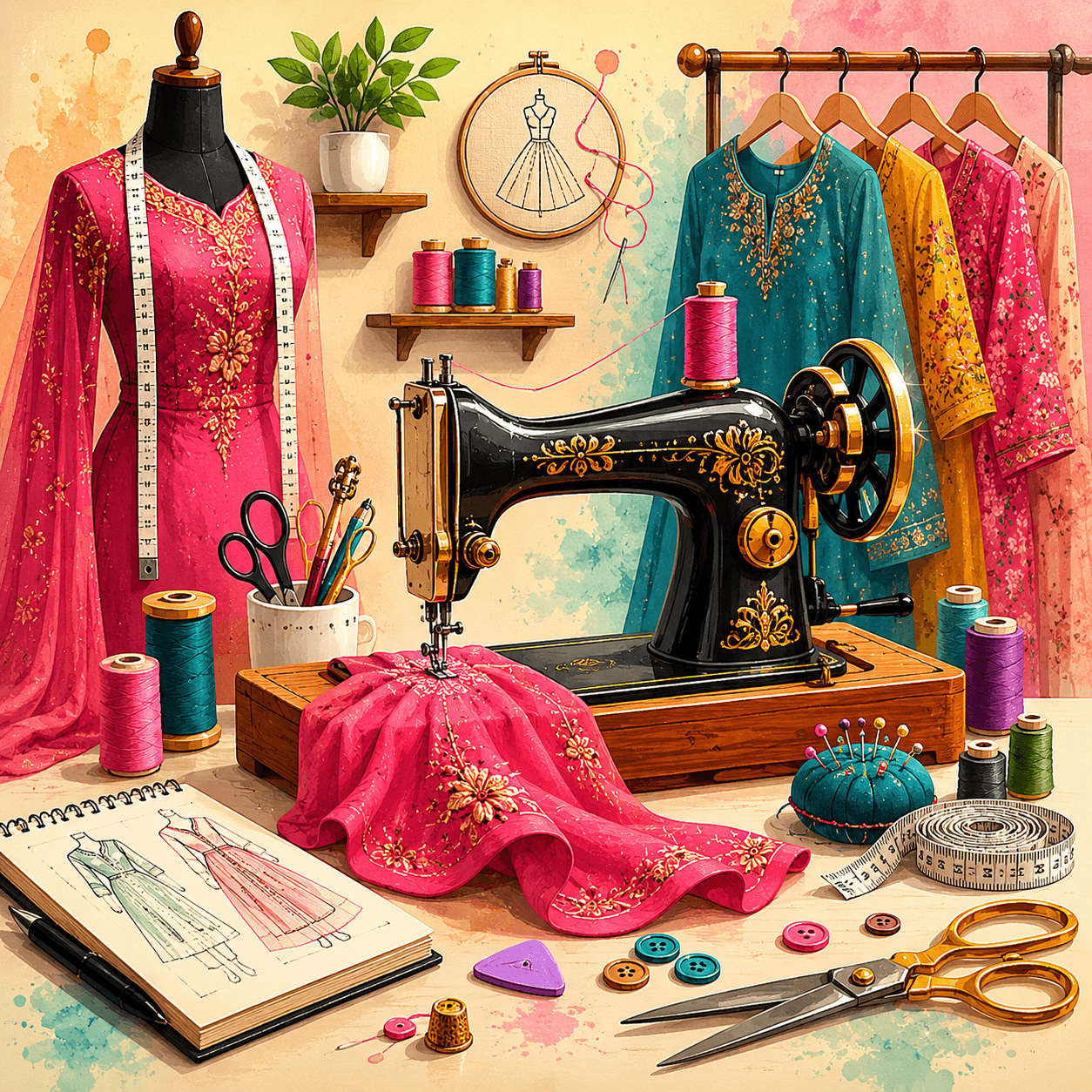 Sewing classes at Sara Royal Boutique